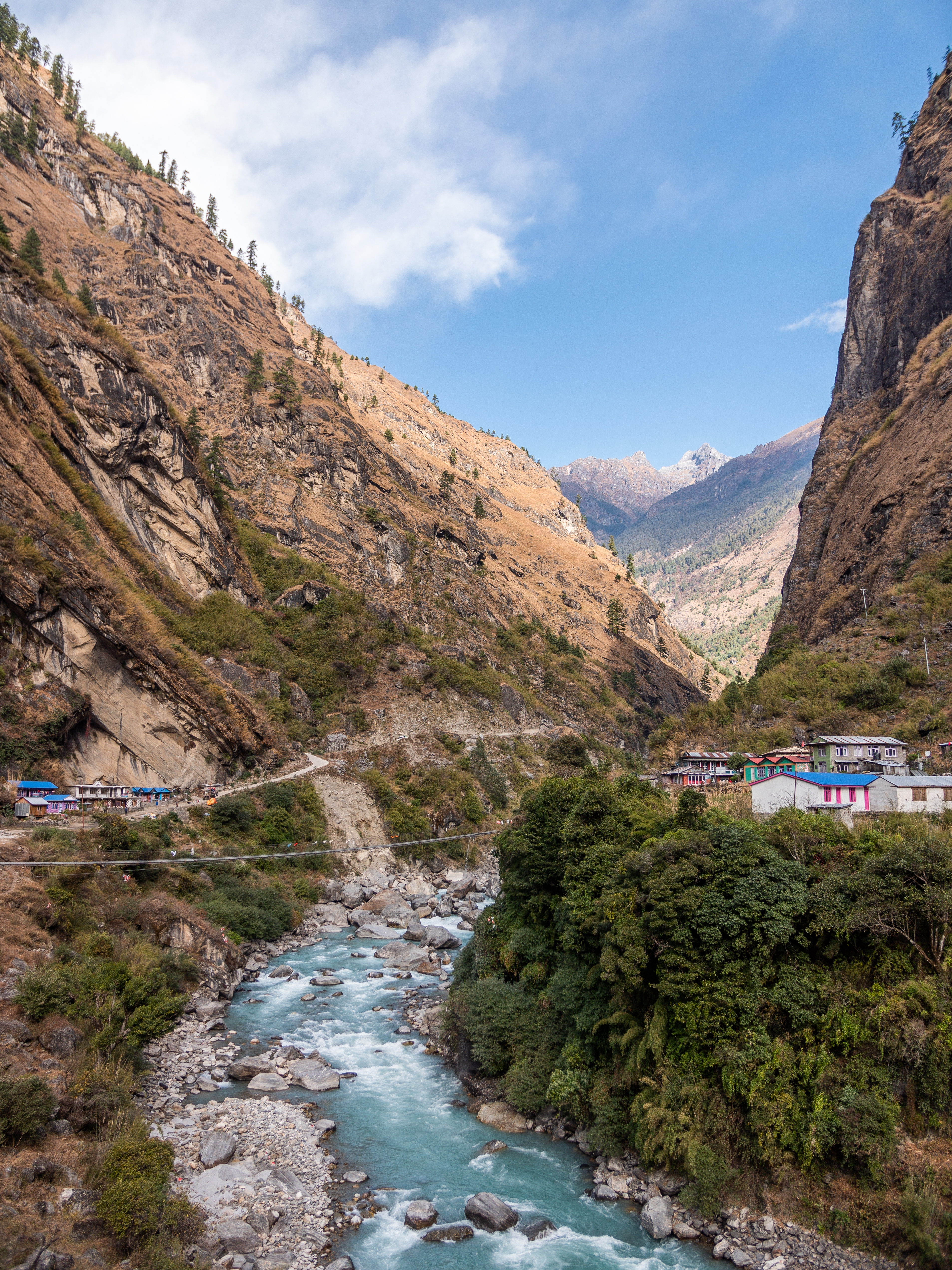Annapurna Peaks Aerial I