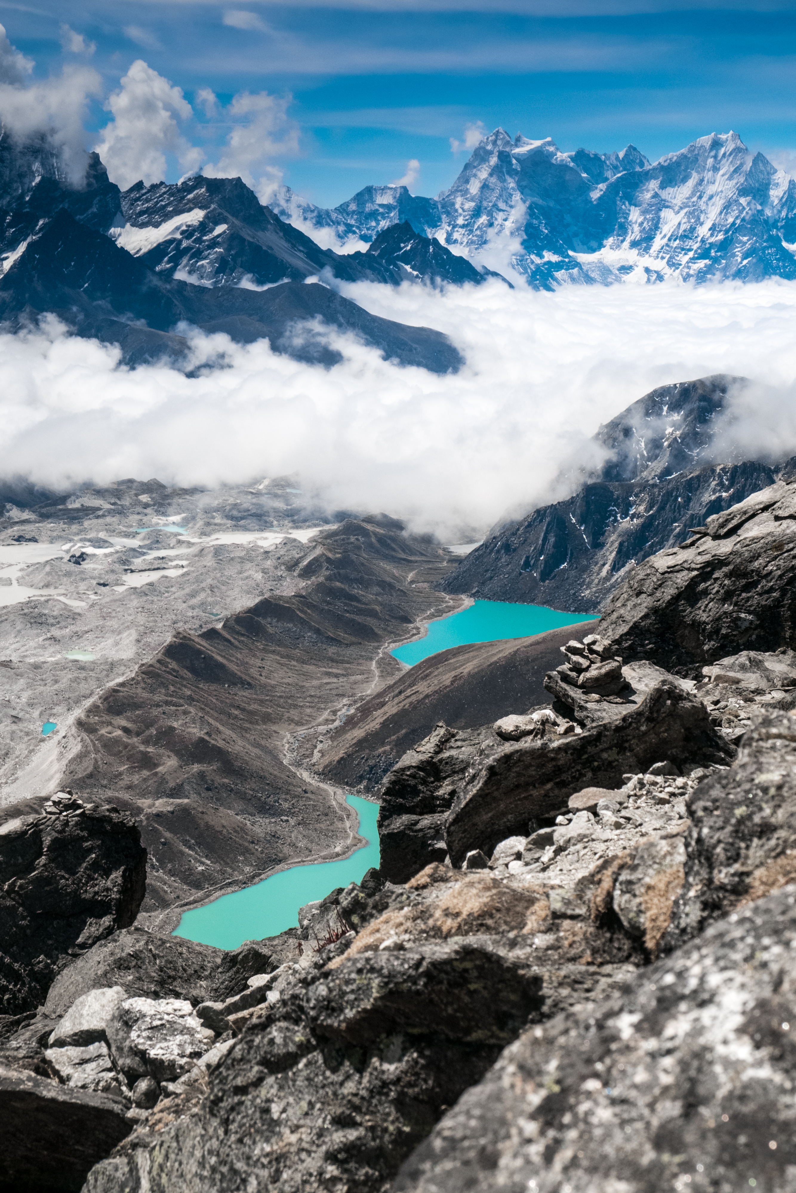 Alpine Glacial Lake